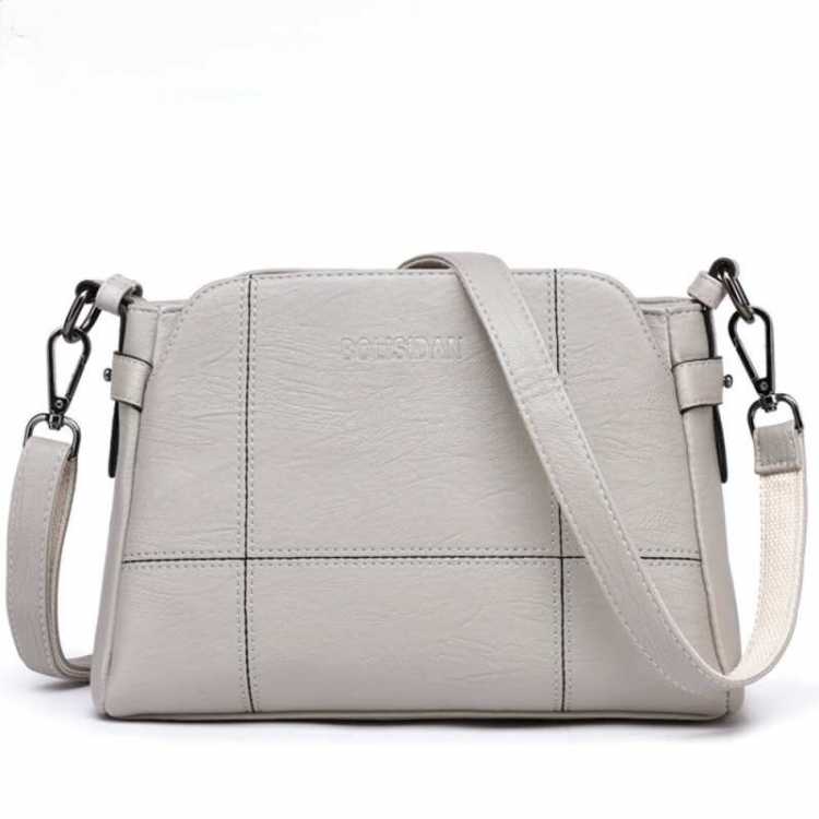 Messenger torby dla kobiet modna torebka projektant kobiet miekka skorzana torba na ramie Crossbody damska torebka wysokiej jakosci