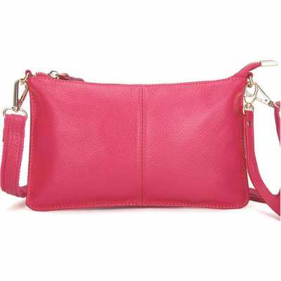 Hot Selling Classic WOMEN Leather Handbag Shoulder Tote Purse Zippered Crossbody Bag Simple Design Fashion B5
