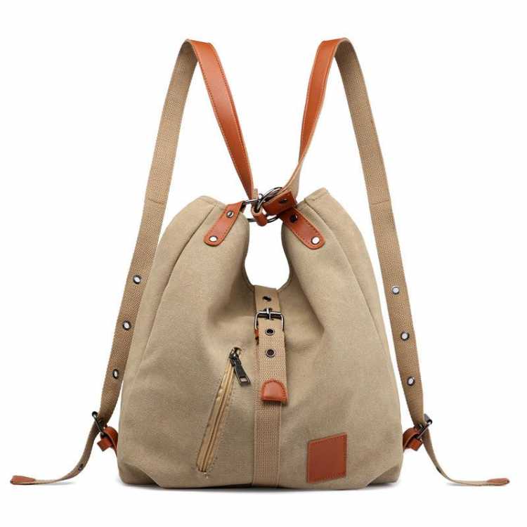 Canvas WOMEN Shoulder Bags High Quality Multifunction WOMEN Back Pack For Students School Travel Bags Large Capacity