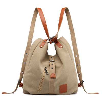 Canvas WOMEN Shoulder Bags High Quality Multifunction WOMEN Back Pack For Students School Travel Bags Large Capacity