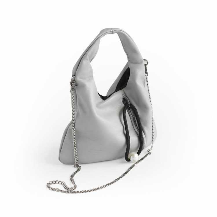 WOMEN 's bag fashion sheep skin mini totes handmade leather shoulder bag 2558