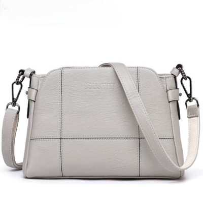 Messenger torby dla kobiet modna torebka projektant kobiet miekka skorzana torba na ramie Crossbody damska torebka wysokiej jakosci